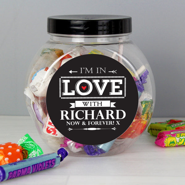 Personalised I'm In Love With Sweets