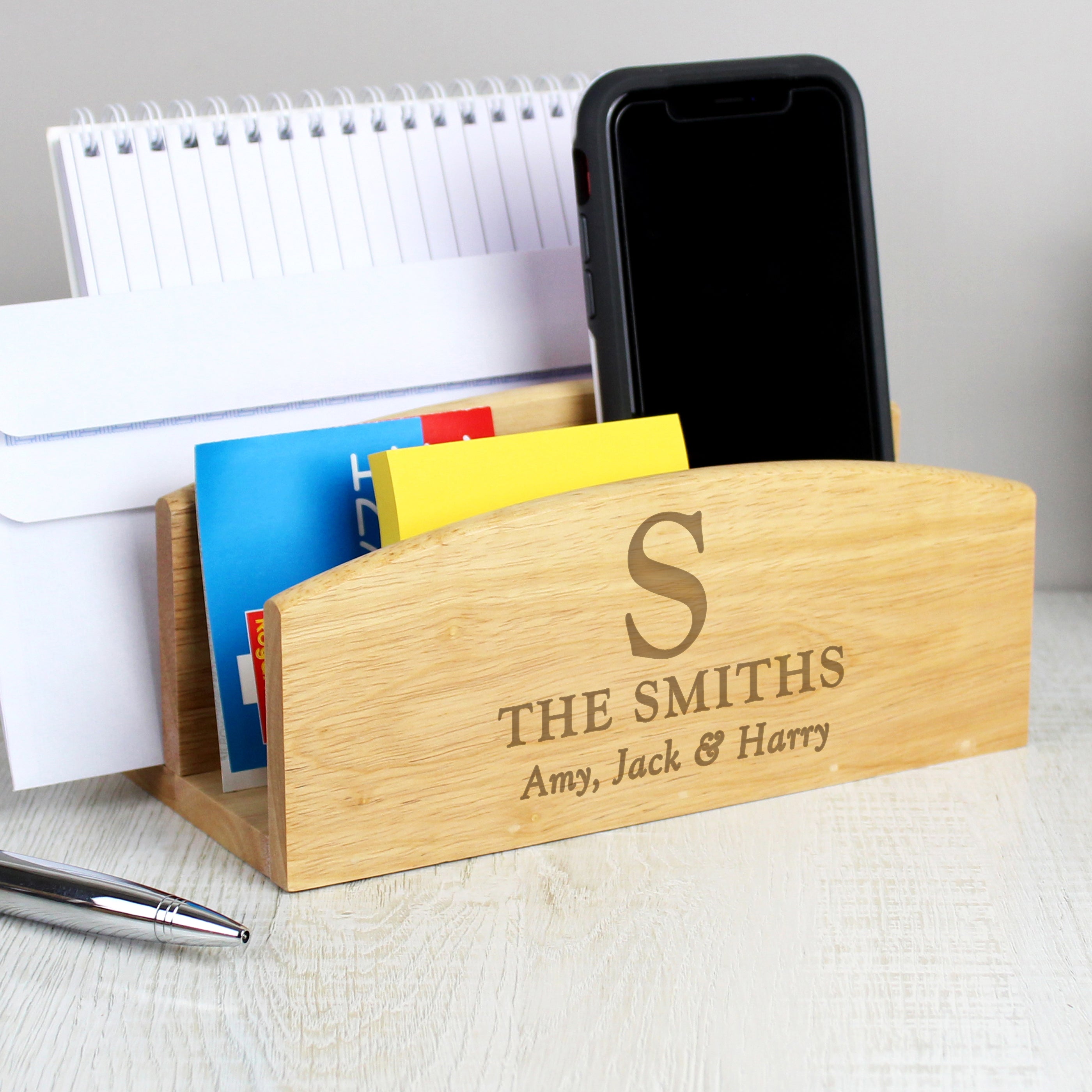 Theme Letter Rack Buy Personalised Initial & Message Wooden Letter Rack from £19.99 ...