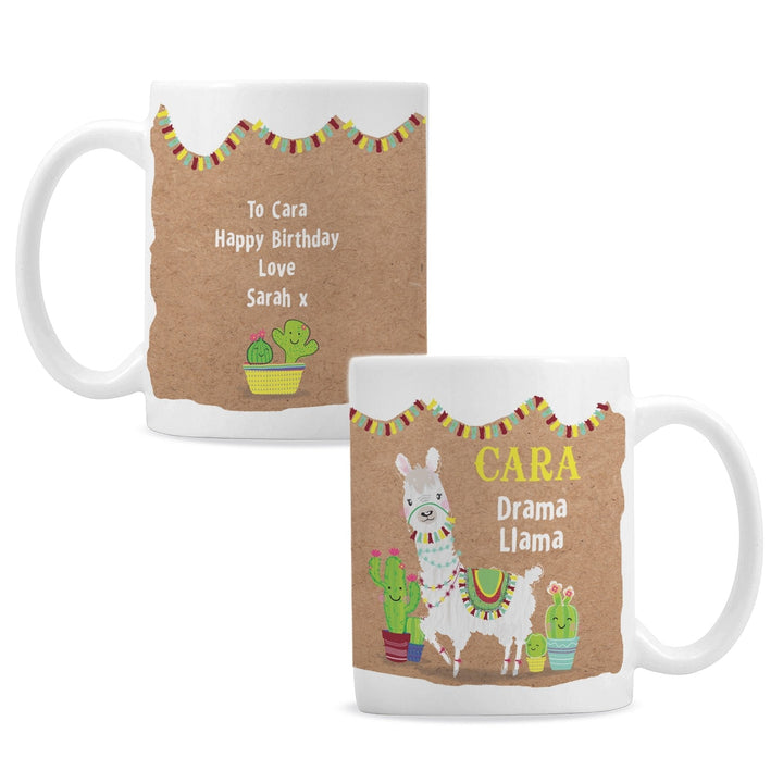 Personalised Llama Mug
