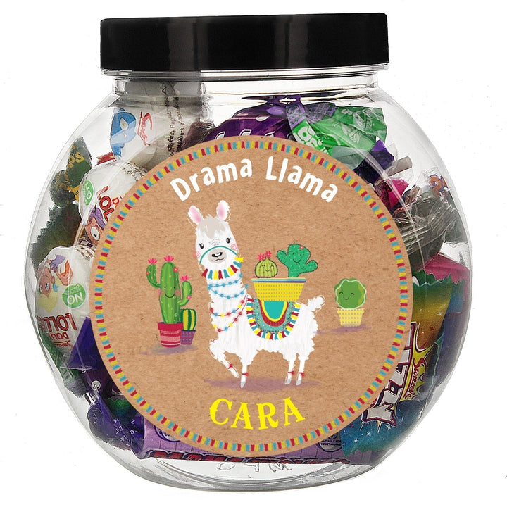 Personalised Llama Sweet Jar