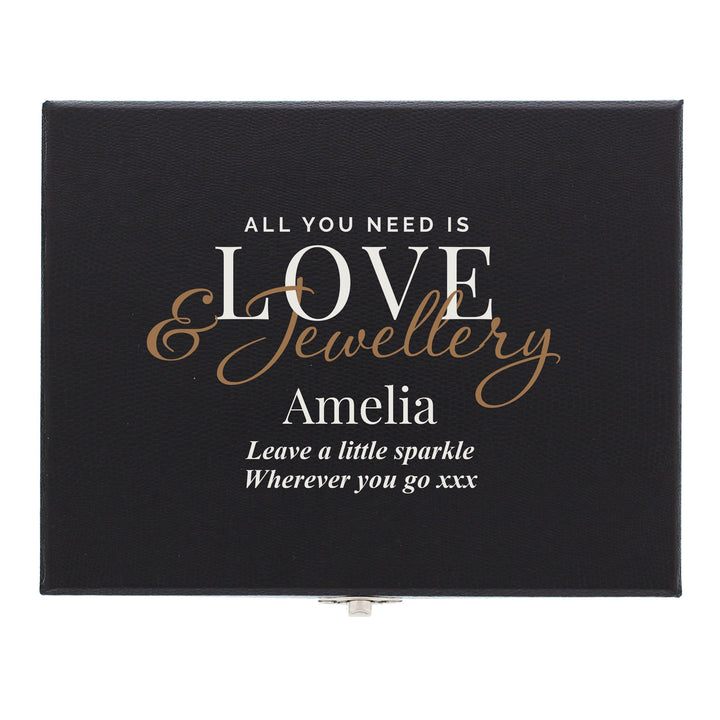 Personalised Love & Jewellery Organiser Box