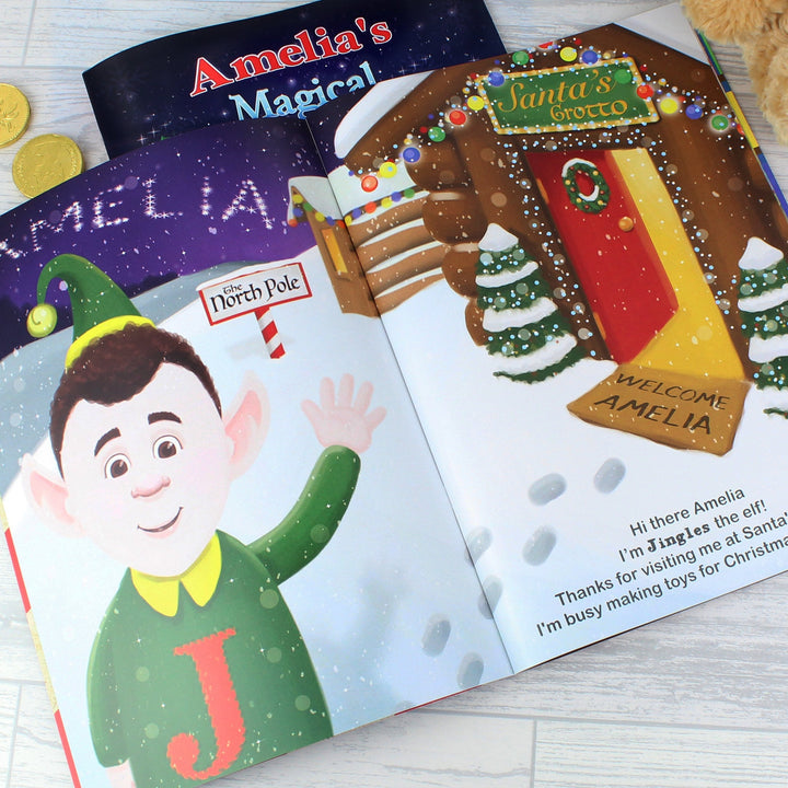 Personalised Magical Christmas Adventure Story Book