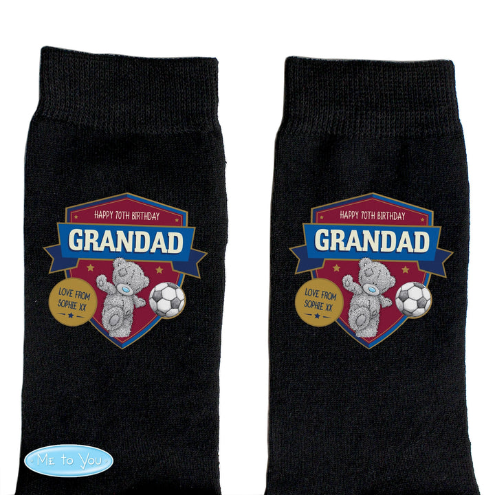 Personalised Me to You Football Men's Socks