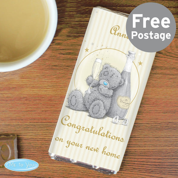 Personalised Me To You Gold Stars Milk Chocolate Bar