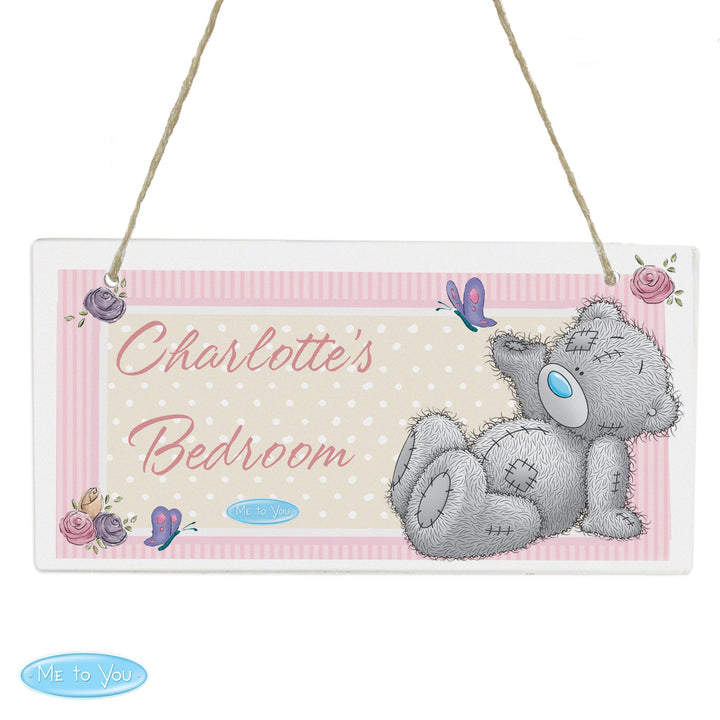 Personalised Me To You Wooden Sign