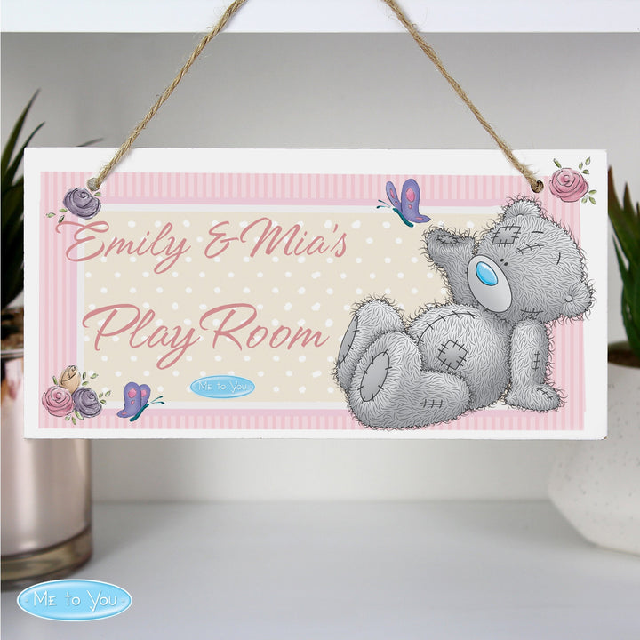 Personalised Me To You Wooden Sign