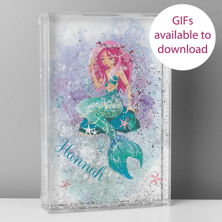 Personalised Mermaid Glitter Shaker