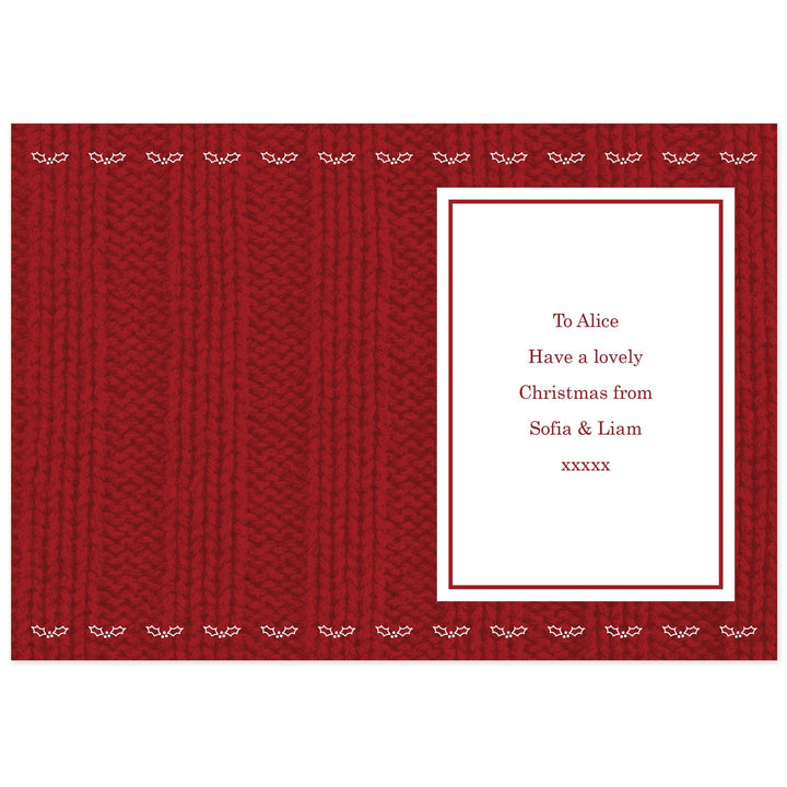 Personalised Merry Little Christmas Card