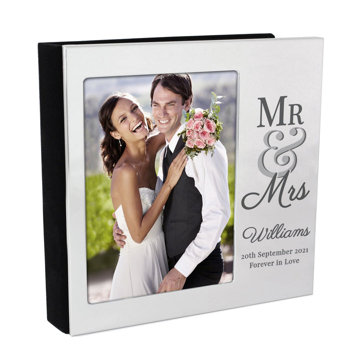 Personalised Mr & Mrs 4x6 Photo Album