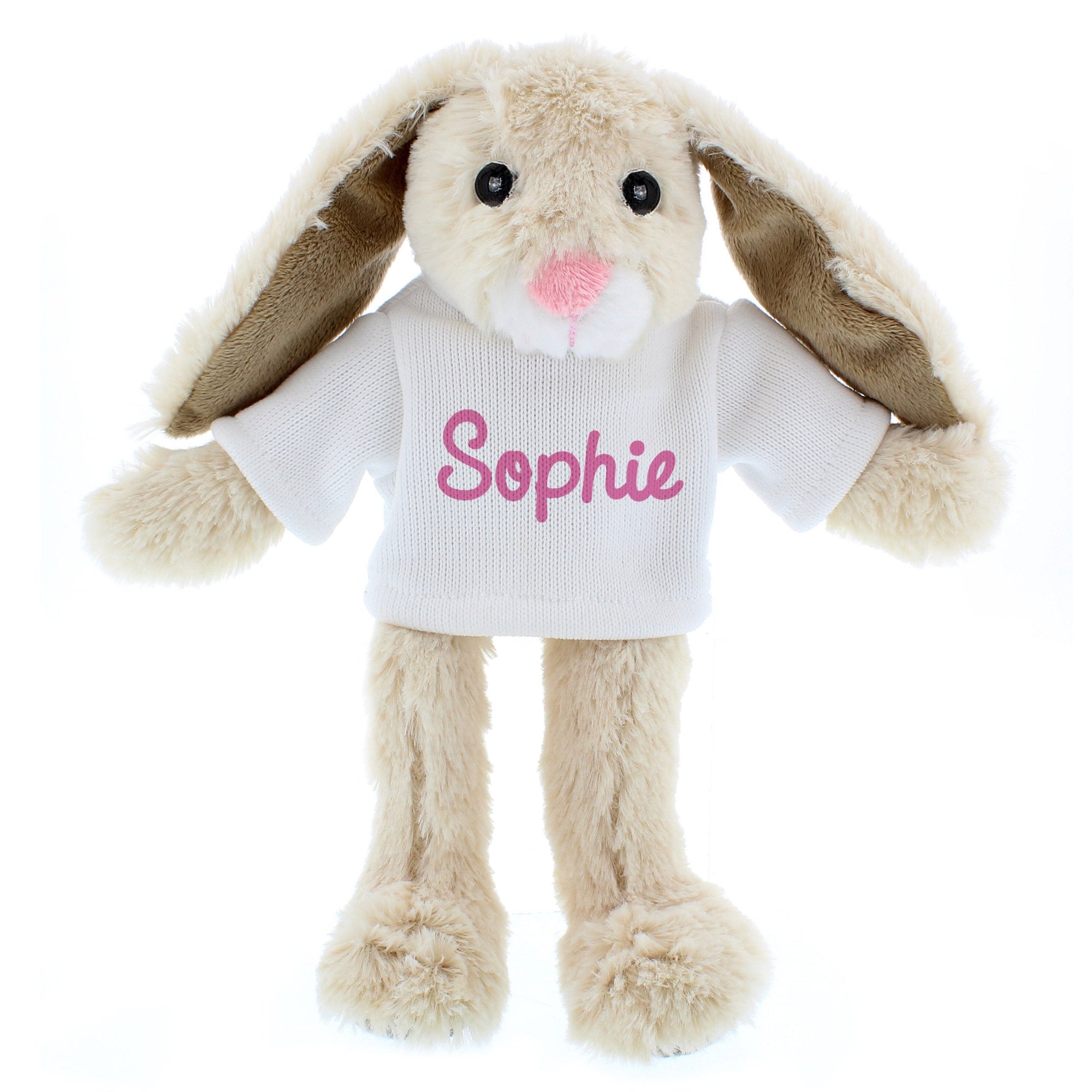 Personalised Name Only Bunny Rabbit - Pink