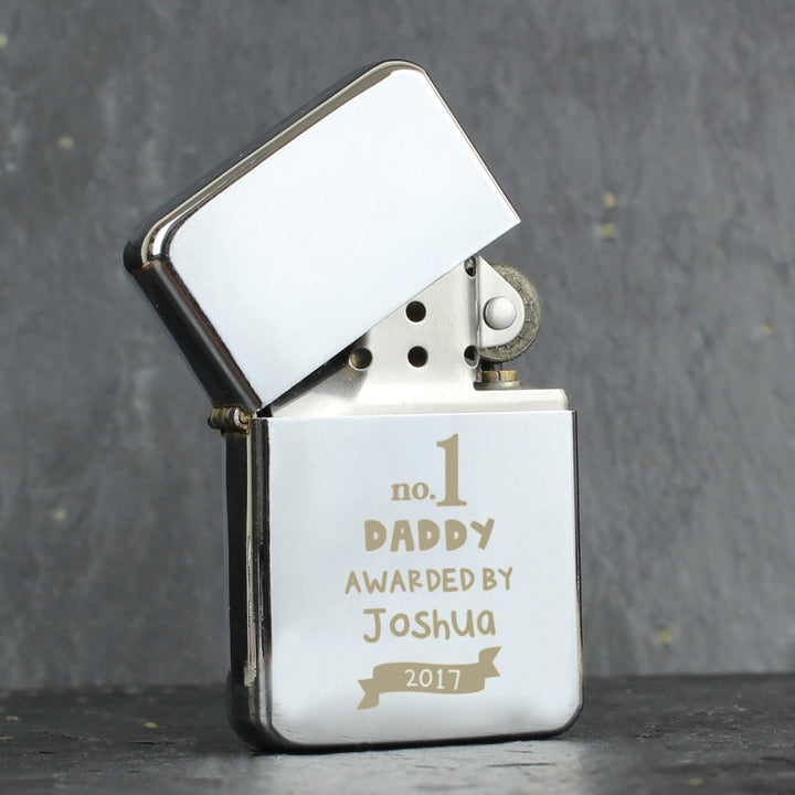 Personalised No.1 Awarded By Silver Lighter