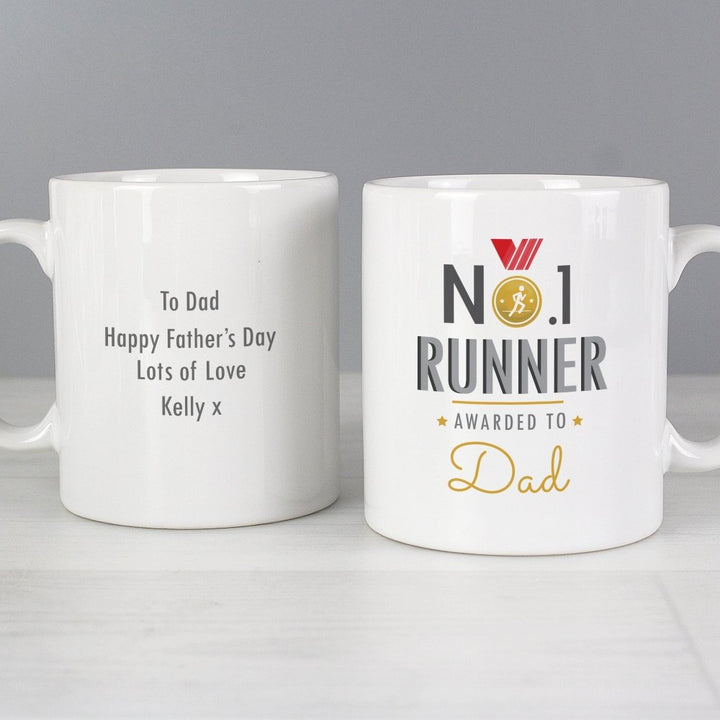 Buy Personalised No.1 Runner Mug from £8.99 - Gifts Finder