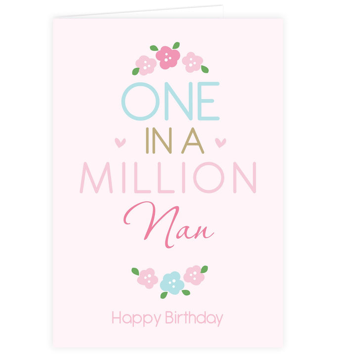 Personalised One in a Million Card