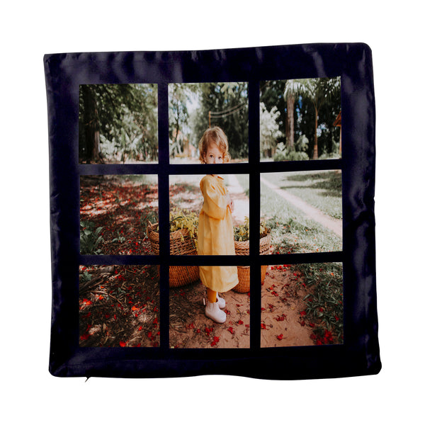 Personalised Photo Panel Cushion Cover