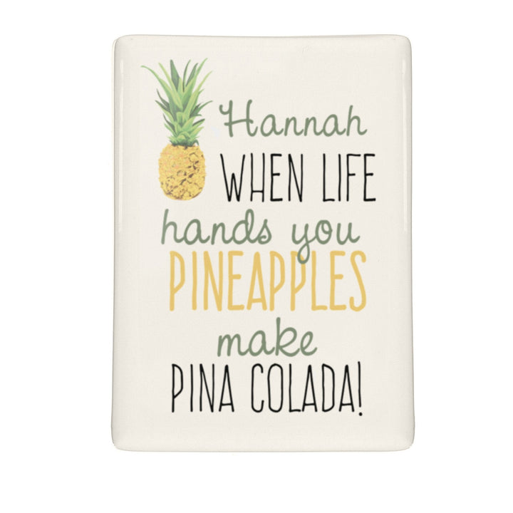 Personalised Pineapple Fridge Magnet