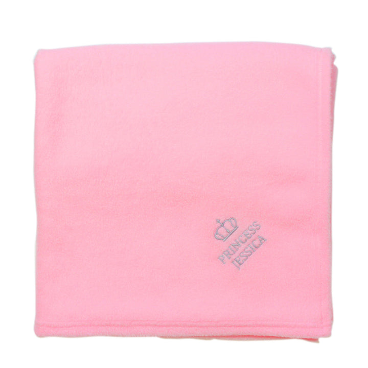 Personalised Pink Princess Baby Blanket