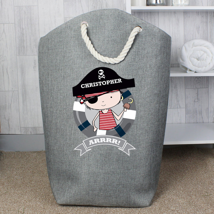 Personalised Pirate Storage Bag