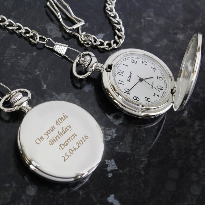 Personalised Pocket Fob Watch
