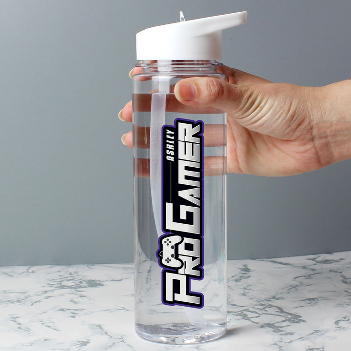Personalised Pro Gamer Water Bottle