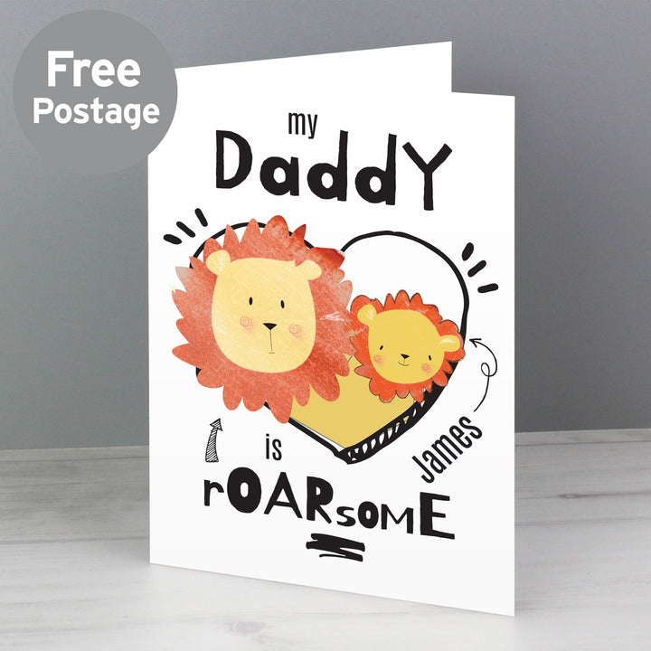 Personalised Roarsome Card