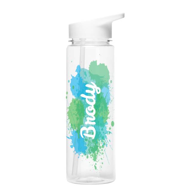 Personalised Splash Water Bottle