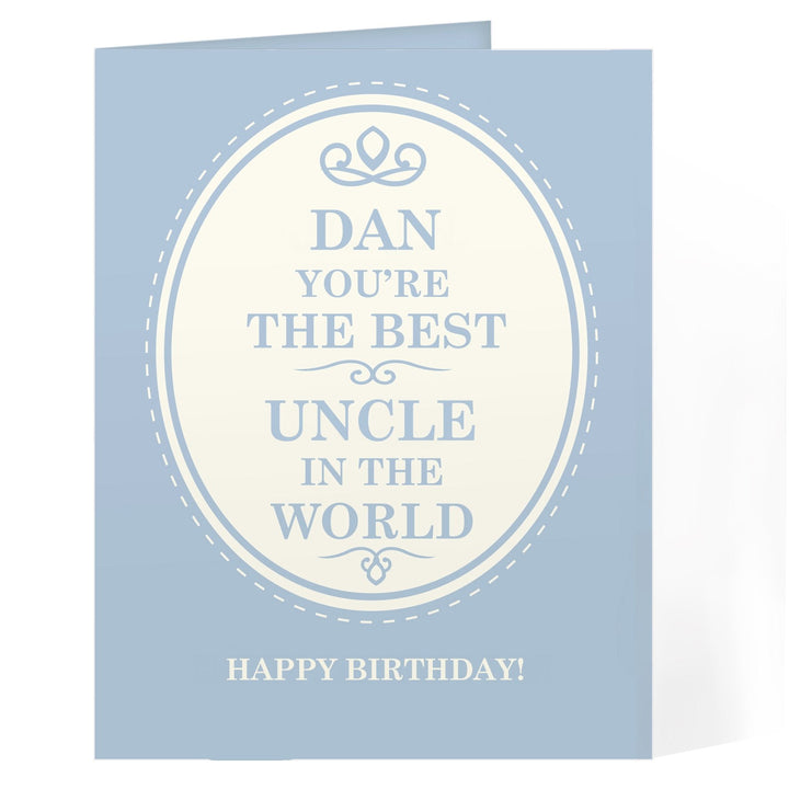 Personalised The Best In The World Card