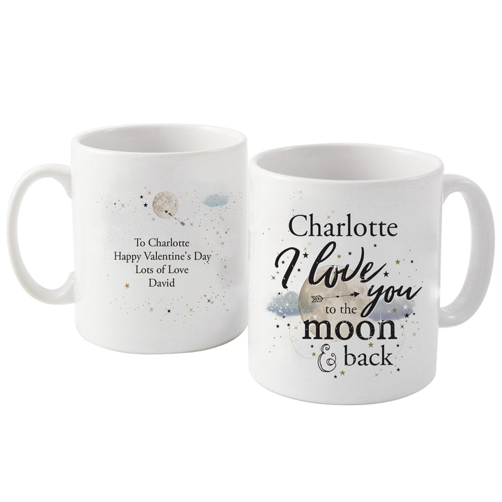 Personalised To the Moon & Infinity... Mug