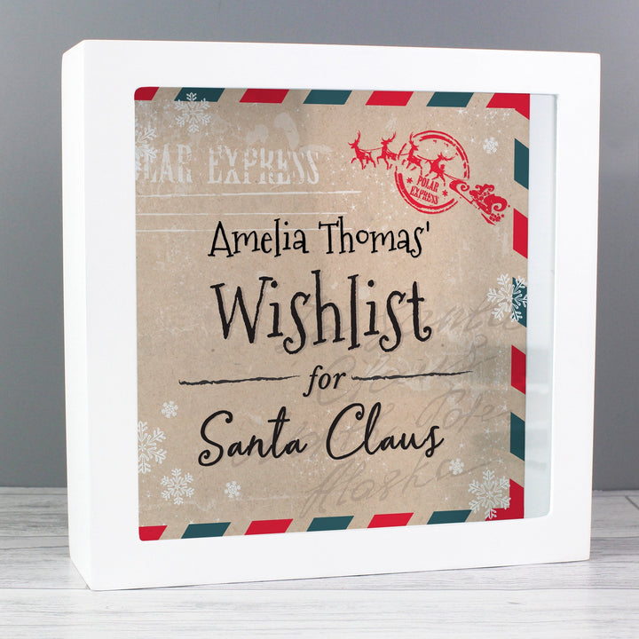 Personalised Wishes Lists and Letters for Santa Keepsake Box