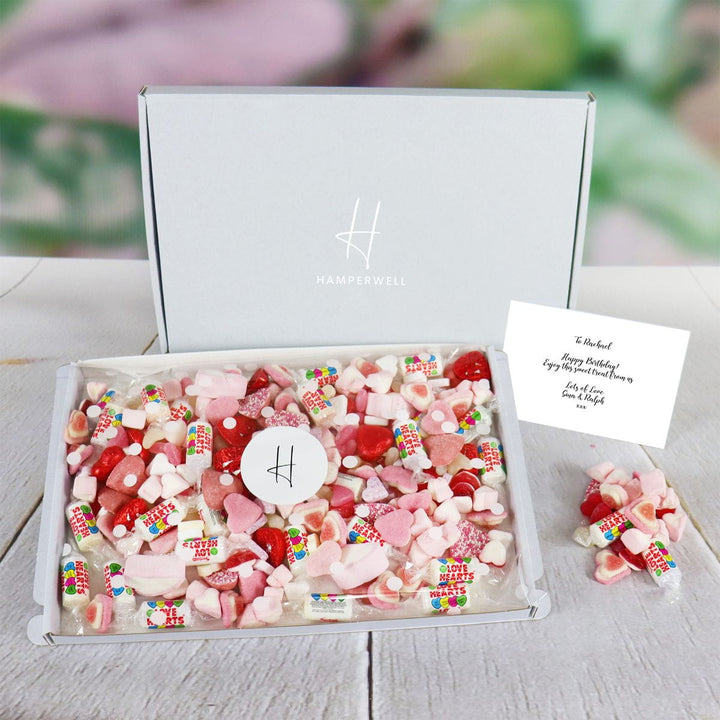 Pink Selection Pick N Mix Sweets Letterbox Gift Hamper Standard