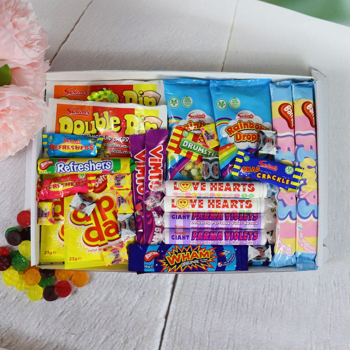 Retro Sweets Letterbox Gift Hamper