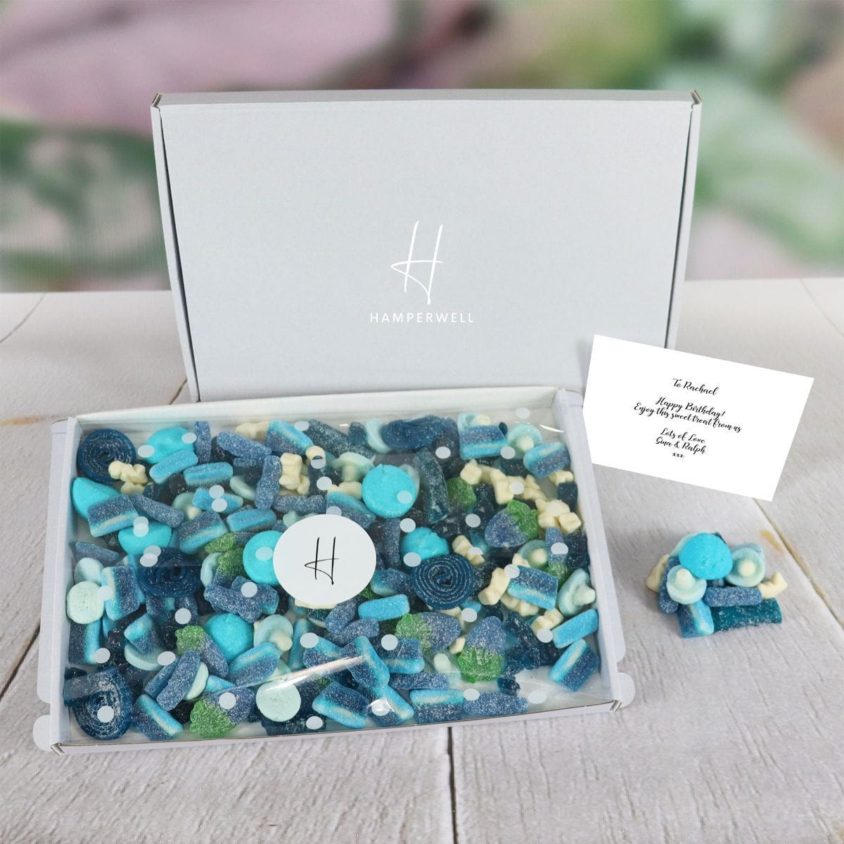 Ultimate Blue Pick N Mix Sweets Letterbox Gift Hamper