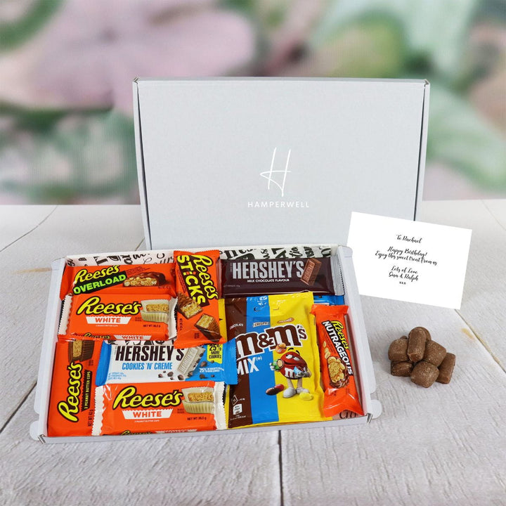 USA Variety Chocolate Letterbox Gift Hamper