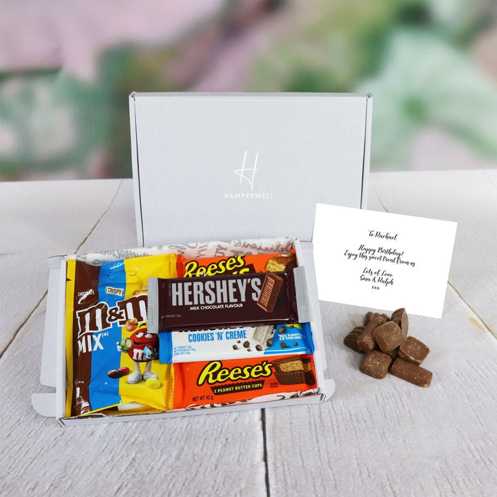 USA Variety Chocolate Letterbox Gift Hamper