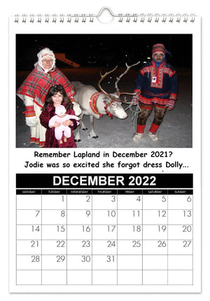 2023 Personalised Photo Calendar