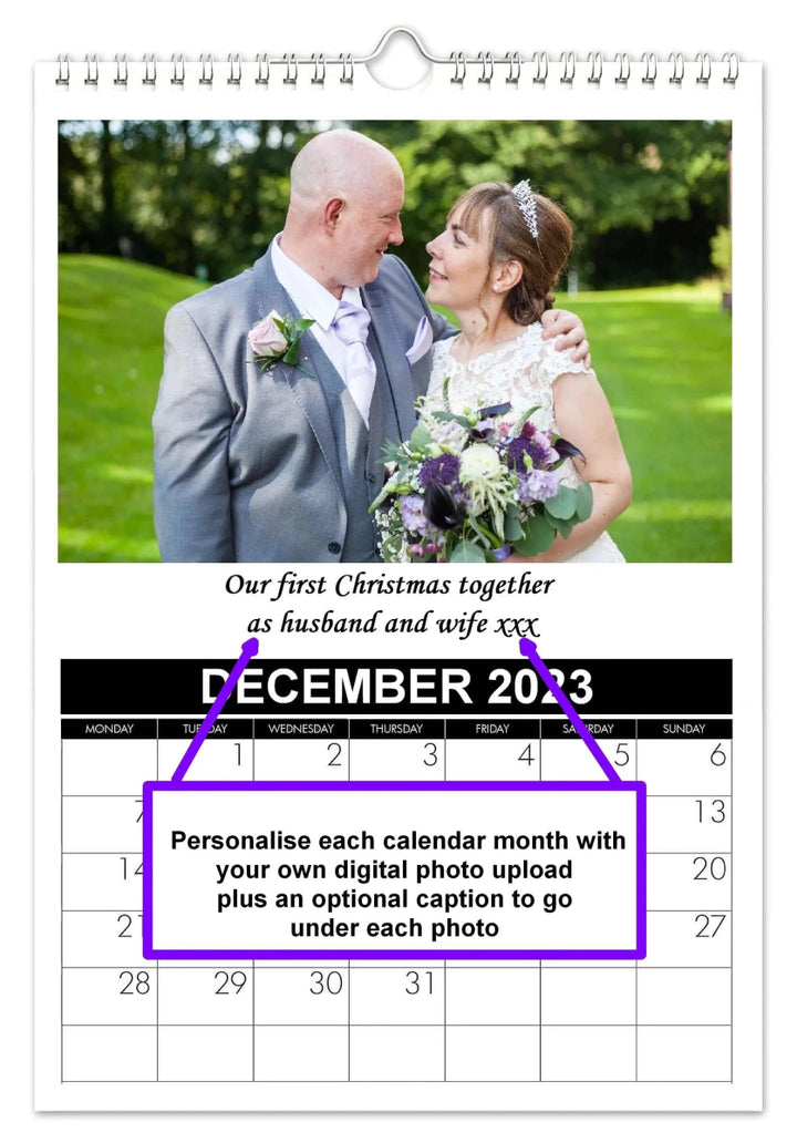 2025 Personalised Photo Calendar