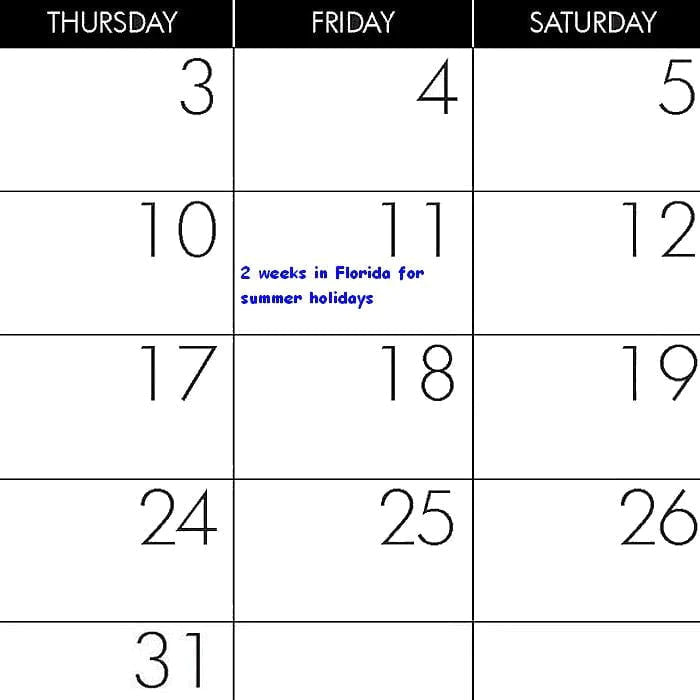 2027 Personalised Photo Calendar