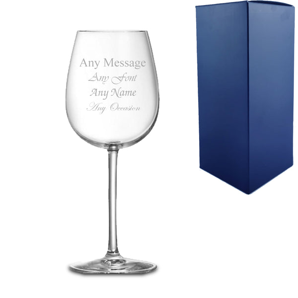 Engraved 12.5oz Oenologue Expert Wine Glass Image 1