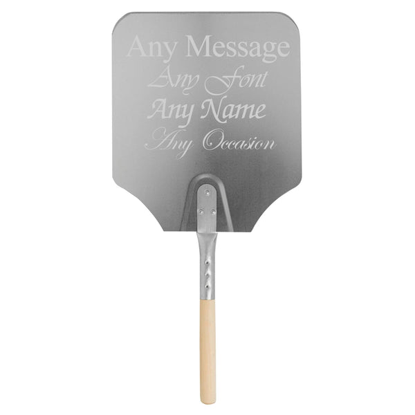 Personalised Engraved 61cm Aluminium Pizza Peel, Perfect for any Chef and Pizza Lover, Great for any Occasion Image 1