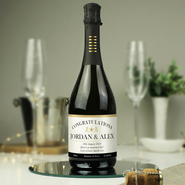 Personalised Bottle Of Prosecco