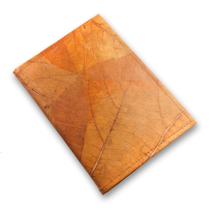 A5 Leaf Leather Notebook