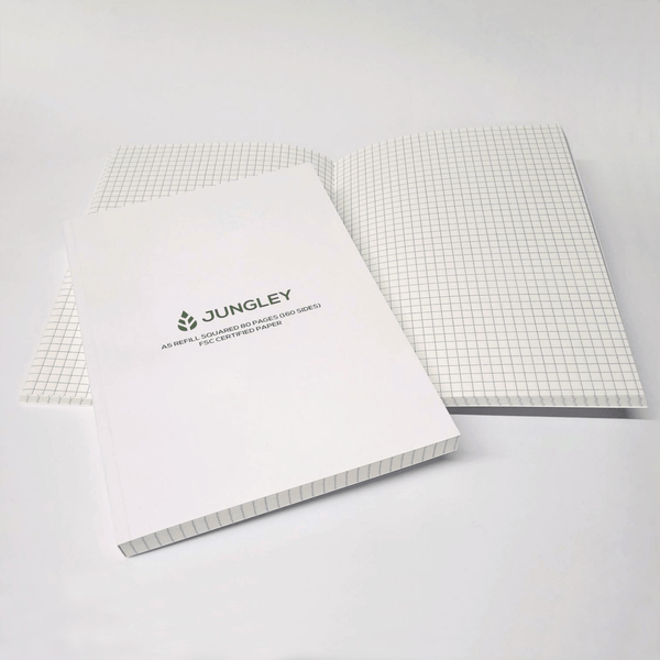 A5 Refill Notebook - Square - Pack of 2