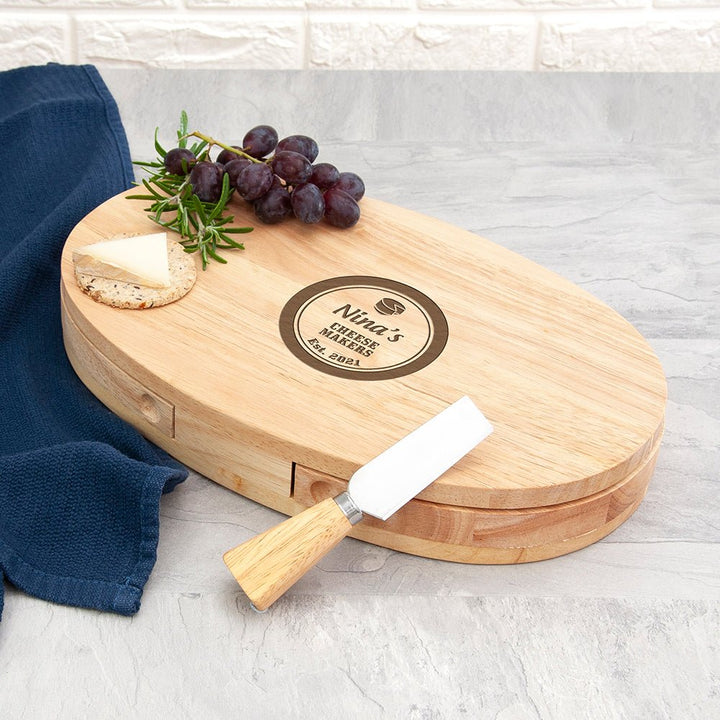 Artisan Cheese Makers Classic Cheese Board Set