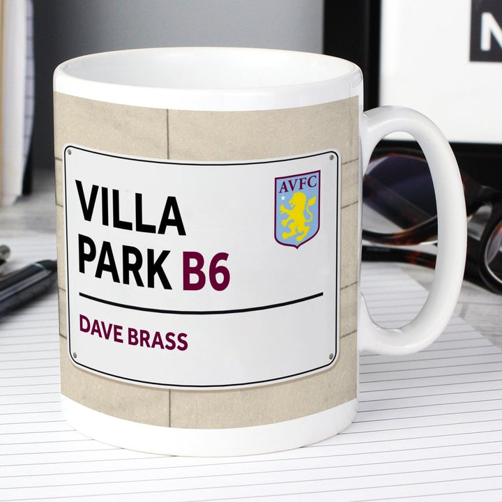Aston Villa FC Street Sign Mug