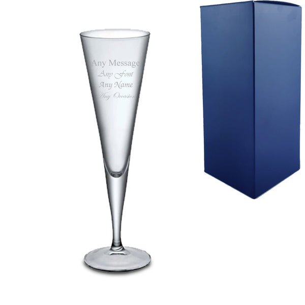 Engraved 110ml Ypsilon Champagne Flute With Gift Box