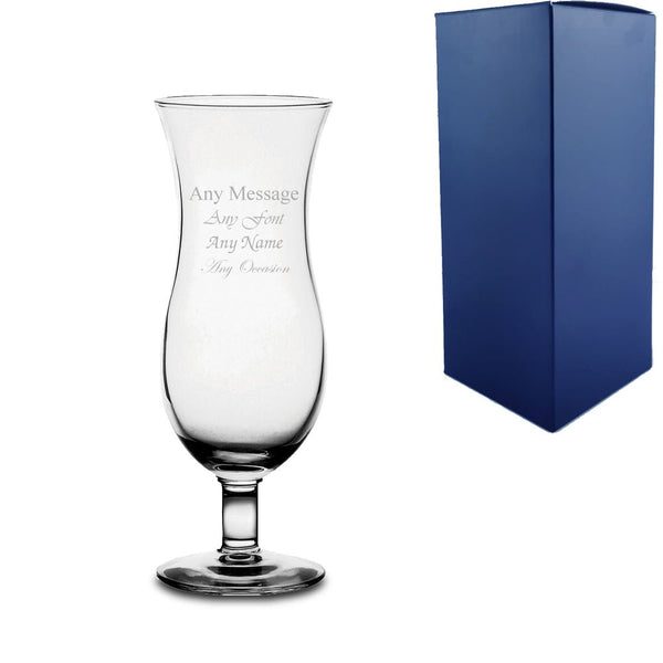 Engraved 15oz Squall Cocktail Glass