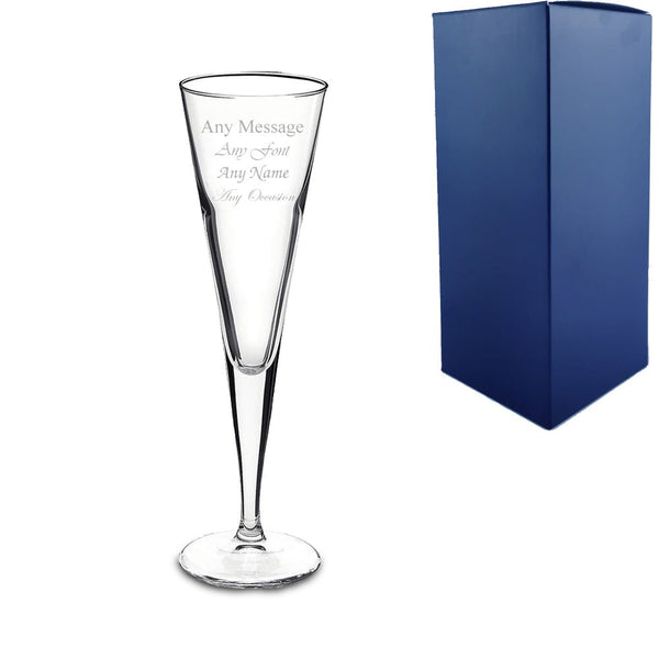 Engraved 160ml Ypsilon Champagne Flute With Gift Box