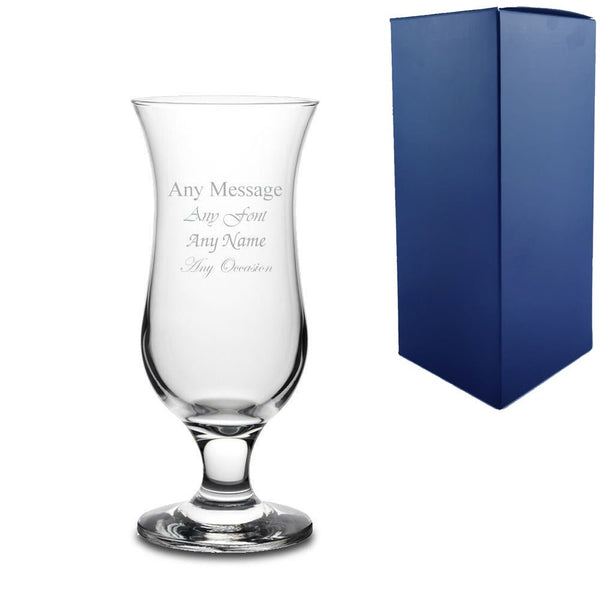 Engraved 16.5oz Squall Cocktail Glass