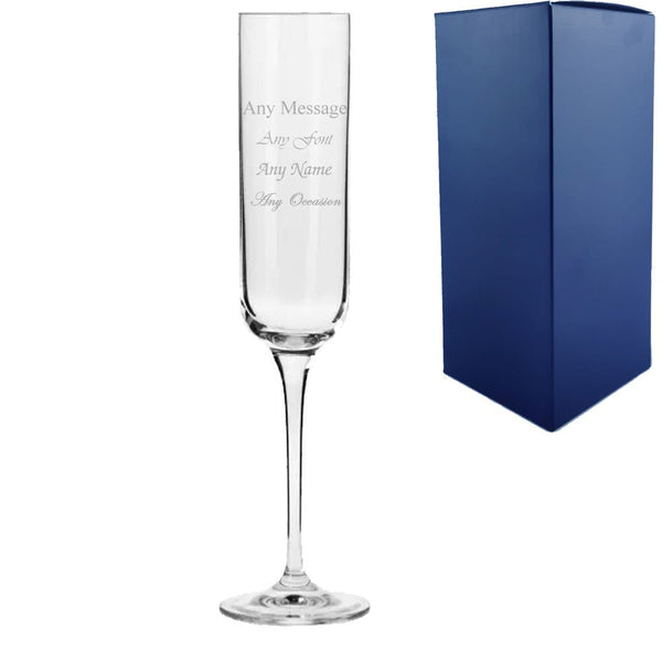 Engraved 170ml Fusion Champagne Flute With Gift Box