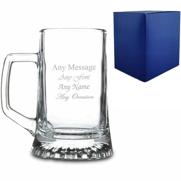 Engraved 18oz Stern Tankard with Gift Box