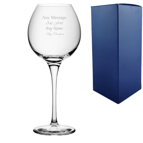 Engraved 19oz Montis Cocktail Glass with Gift Box